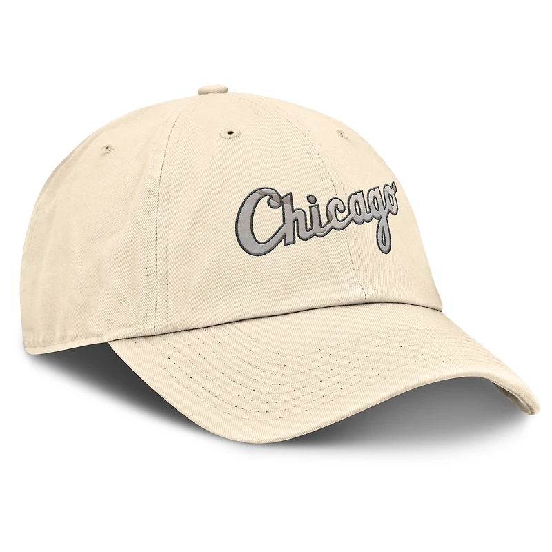 Casquette ajustable Nike Natural Chicago White Sox Camo Pack Club pour homme