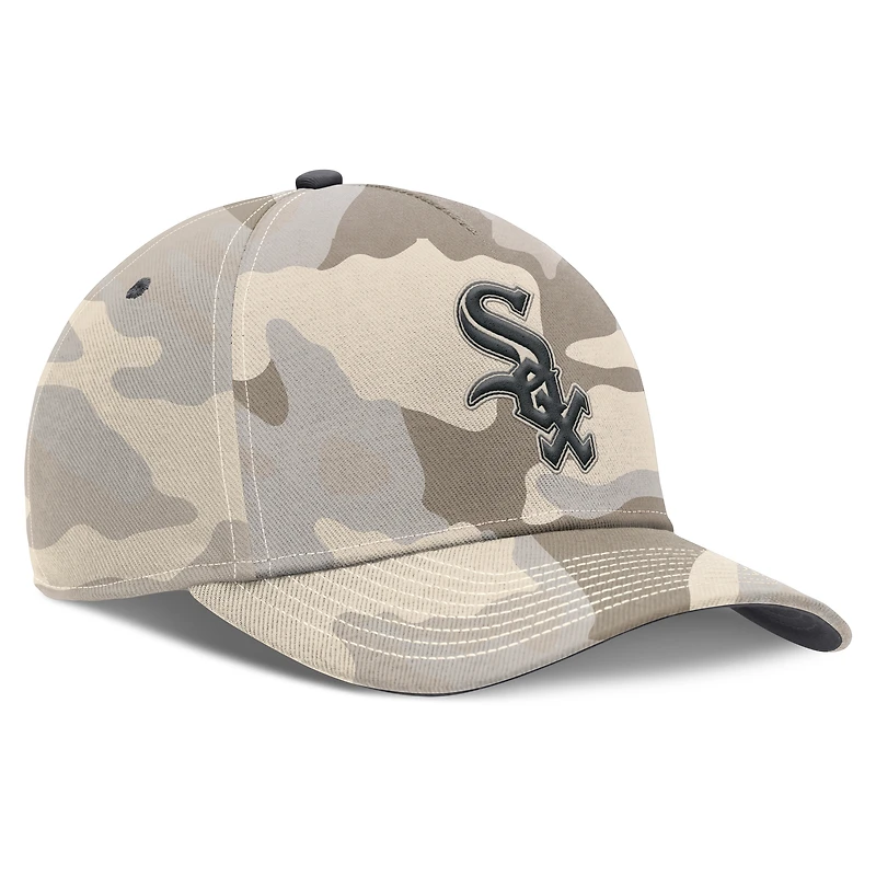 Casquette ajustable Nike Natural Chicago White Sox Camo Pack pour homme
