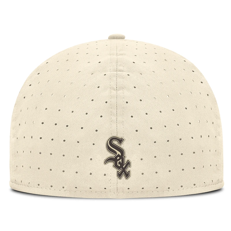 Men's Nike Natural Chicago White Sox True Dri-FIT AeroBill Fitted Hat