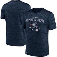 T-shirt d'entraînement pour homme Nike Chicago White Sox Authentic Collection Velocity - Bleu marine