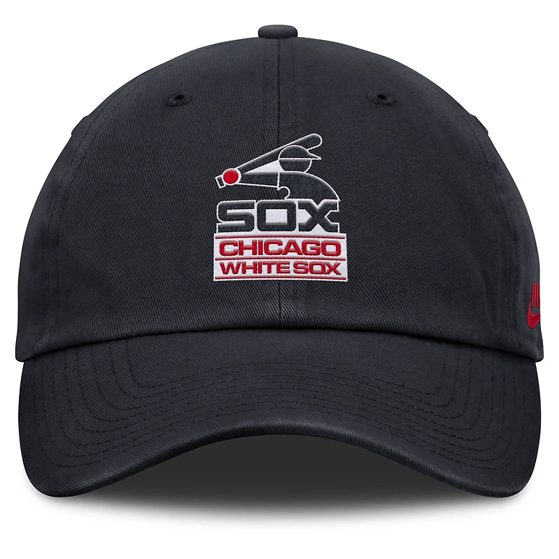Casquette ajustable Nike bleu marine Chicago White Sox Club pour homme