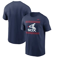 T-shirt Nike Chicago White Sox Cooperstown Collection pour homme, bleu marine