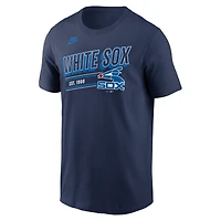 Men's Nike  Navy Chicago White Sox Cooperstown Collection Retro T-Shirt