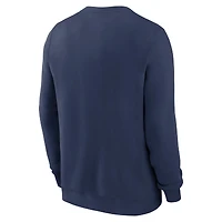 Men's Nike  Navy Chicago White Sox Cooperstown Collection Team Shout Out Pullover Sweatshirt