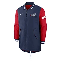 Veste à glissière pleine longueur Nike Chicago White Sox Performance pour homme, bleu marine