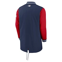 Veste à glissière pleine longueur Nike Chicago White Sox Performance pour homme, bleu marine
