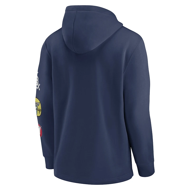 Nike Chicago White Sox Rewind Lefty Sweat à capuche pour homme - Bleu marine