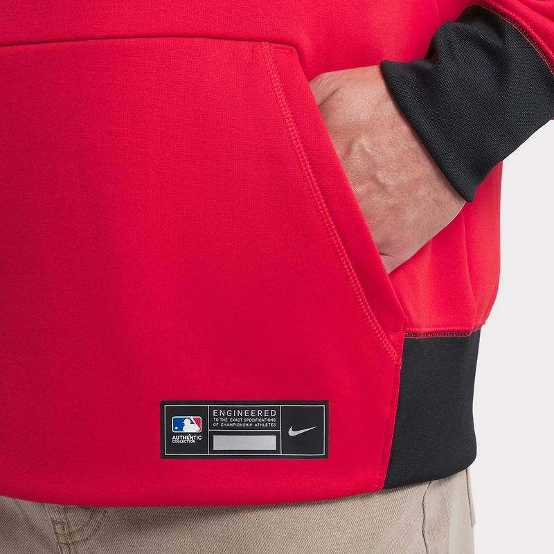 Men's Nike Red/Black Chicago White Sox 2025 City Connect Authentic Collection Performance Pullover Hoodie