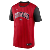 Men's Nike Red/Black Chicago White Sox 2025 City Connect Authentic Collection Velocity Performance T-Shirt