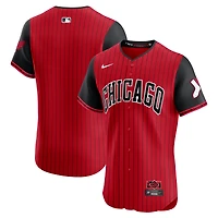Men's Nike Red/Black Chicago White Sox 2025 City Connect Elite Jersey
