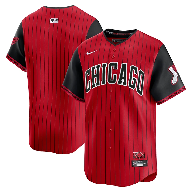 Maillot Nike City Connect Limited Chicago White Sox 2025 pour homme, rouge/noir