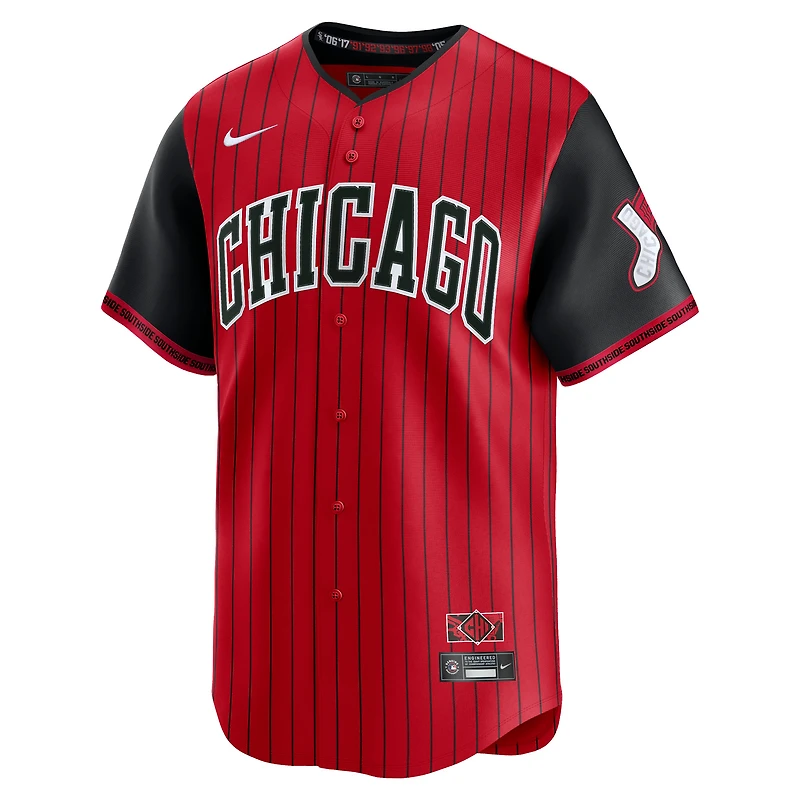 Maillot Nike City Connect Limited Chicago White Sox 2025 pour homme, rouge/noir