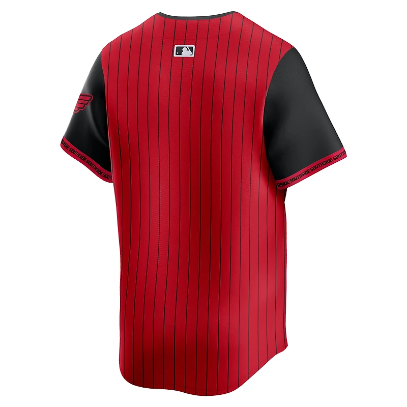 Maillot Nike City Connect Limited Chicago White Sox 2025 pour homme, rouge/noir