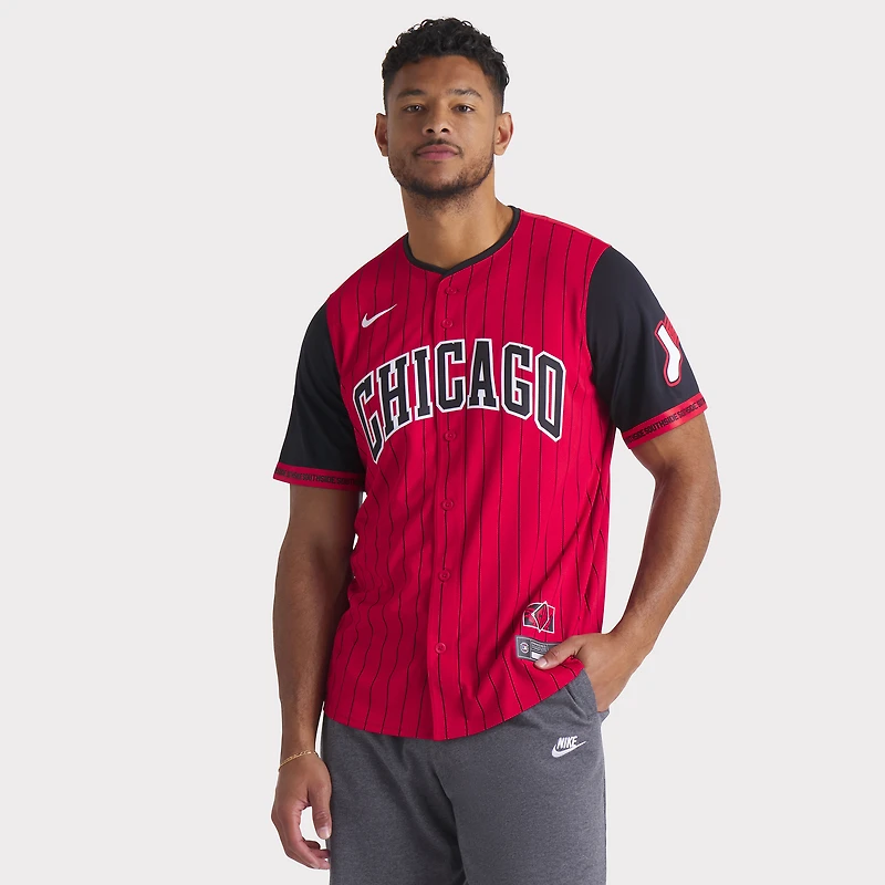 Men's Nike Red/Black Chicago White Sox 2025 City Connect Limited Jersey
