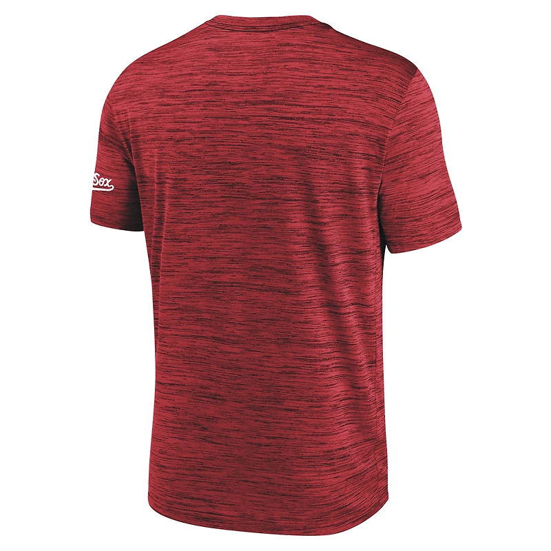 T-shirt Nike rouge Chicago White Sox Authentic Collection City Connect Velocity Dri-FIT pour homme