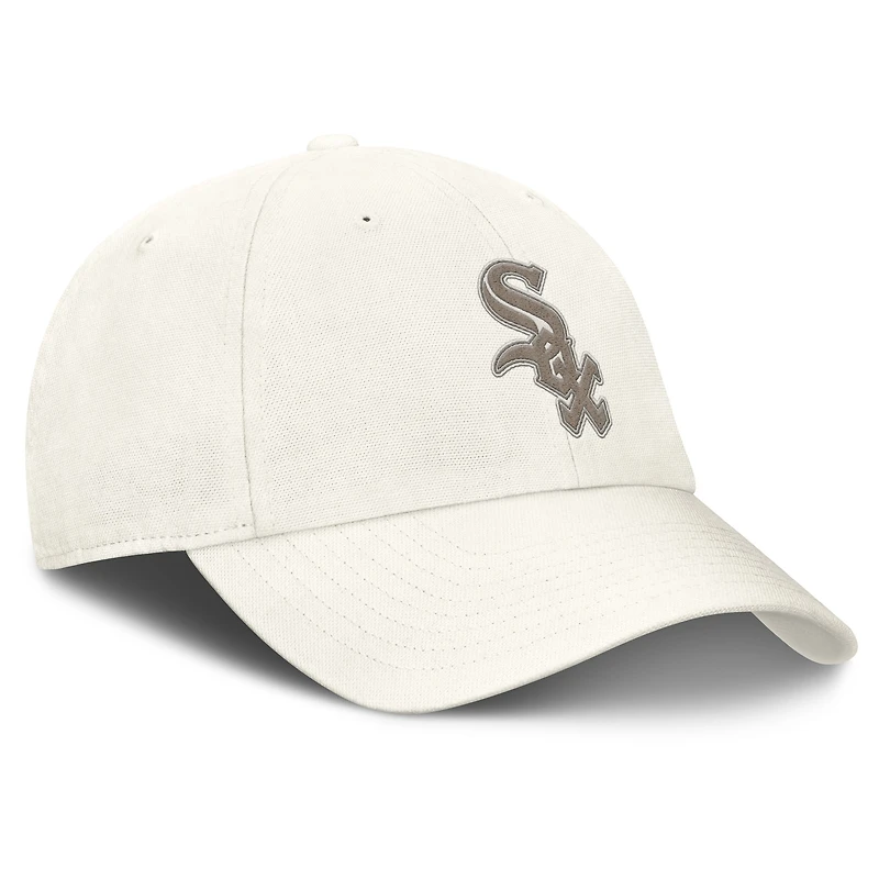 Men's Nike Stone Chicago White Sox Club Adjustable Hat