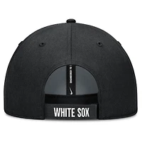 Casquette ajustable Nike blanche/noire Chicago White Sox Club Performance pour homme