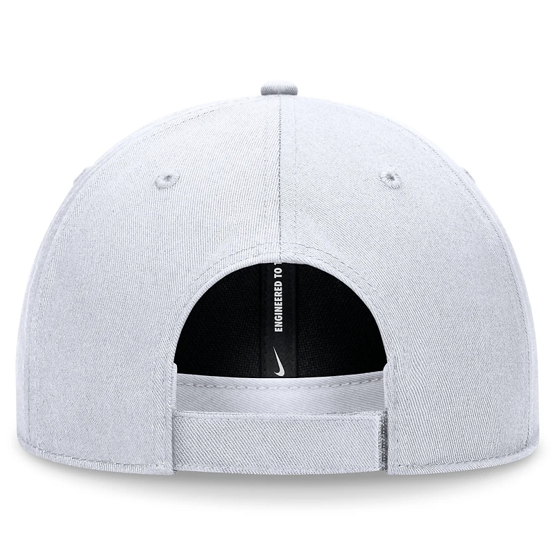 Men's Nike White Chicago White Sox Club Performance Adjustable Hat