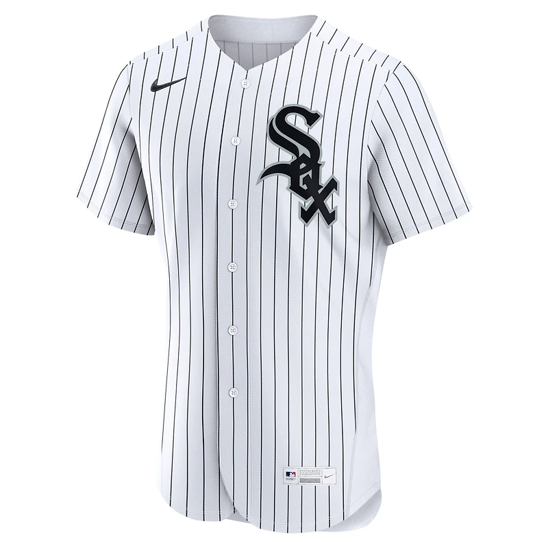 Maillot authentique domicile Nike White Chicago Sox pour homme