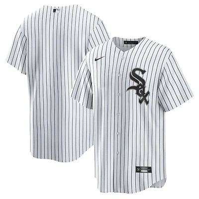 Men's Nike White Chicago Sox Home Blank Replica Jersey