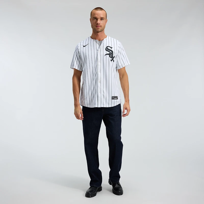 Maillot Nike Chicago White Sox Domicile Limited pour Homme Blanc