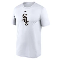 Men's Nike  White Chicago Sox Legend Fuse Large Logo Dri-FIT T-Shirt