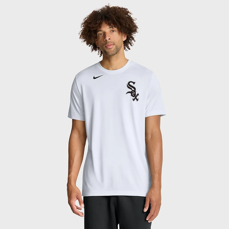 T-shirt Nike Dri-FIT blanc Chicago White Sox pour homme, logo New Legend