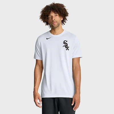 T-shirt Nike Dri-FIT blanc Chicago White Sox pour homme, logo New Legend