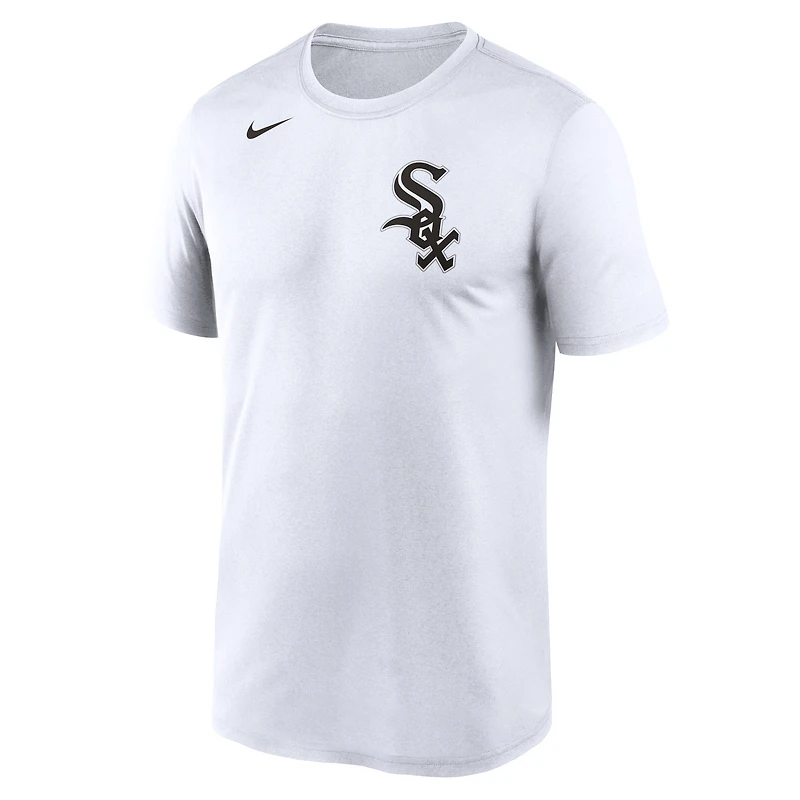 T-shirt Chicago White Sox New Legend Wordmark pour homme de Nike, blanc