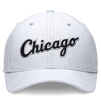 Casquette Nike Performance Flex blanche des Chicago White Sox pour homme