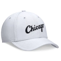 Casquette Nike Performance Flex blanche des Chicago White Sox pour homme