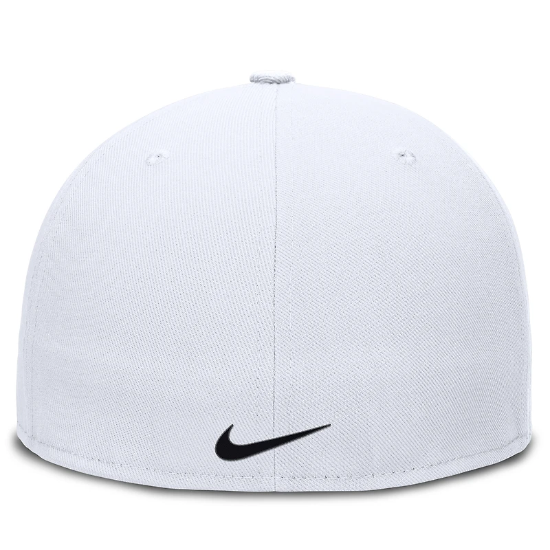 Men's Nike White Chicago Sox True Performance Fitted Hat