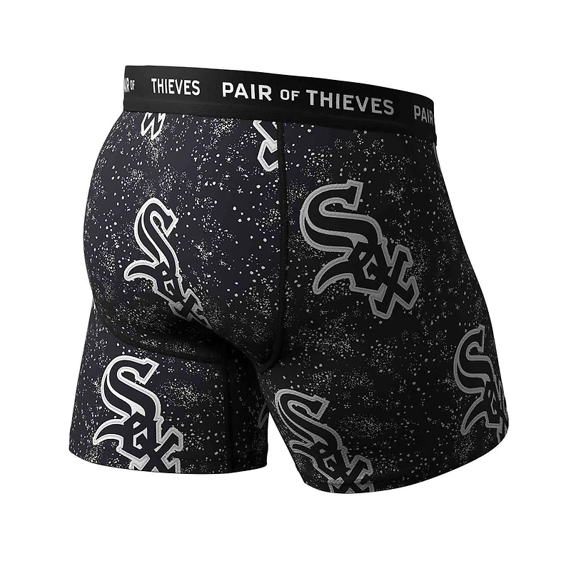 Lot de 2 boxers pour homme Pair of Thieves Black Chicago White Sox Super Fit