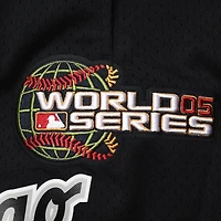 Men's Pro Standard Black Chicago White Sox 2005 World Series Mesh Shorts