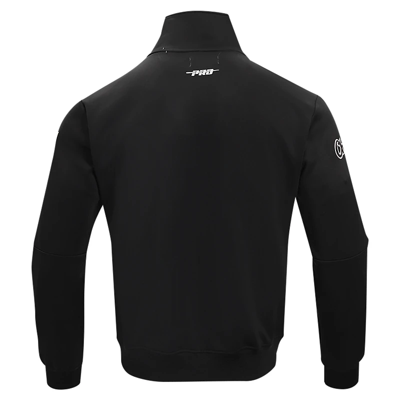 Men's Pro Standard Black Chicago White Sox Fast Lane Full-Zip Track Jacket