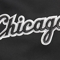 Men's Pro Standard Black Chicago White Sox Fast Lane Full-Zip Track Jacket