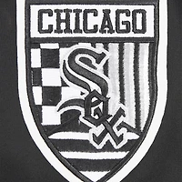Men's Pro Standard Black Chicago White Sox Fast Lane Full-Zip Track Jacket