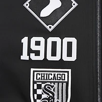 Men's Pro Standard Black Chicago White Sox Fast Lane Full-Zip Track Jacket