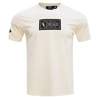 T-shirt avec badge de membre du club des White Sox Chicago Pro Standard crème pour hommes