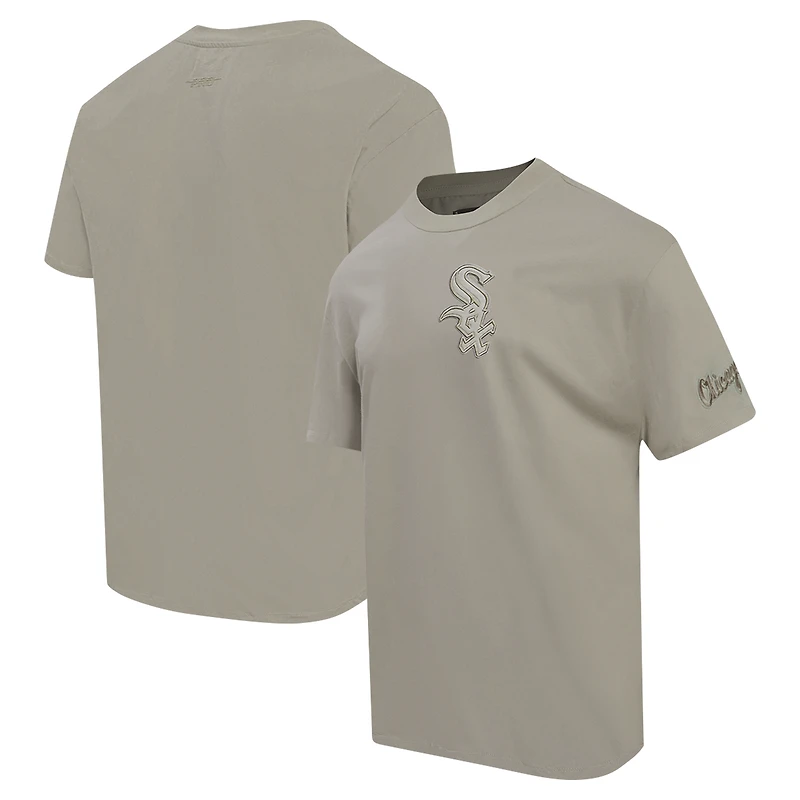 T-shirt surdimensionné à épaules tombantes Pro Standard Tan des White Sox de Chicago pour homme