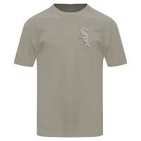 Men's Pro Standard Tan Chicago White Sox Oversized Neutral CJ Dropped Shoulders T-Shirt