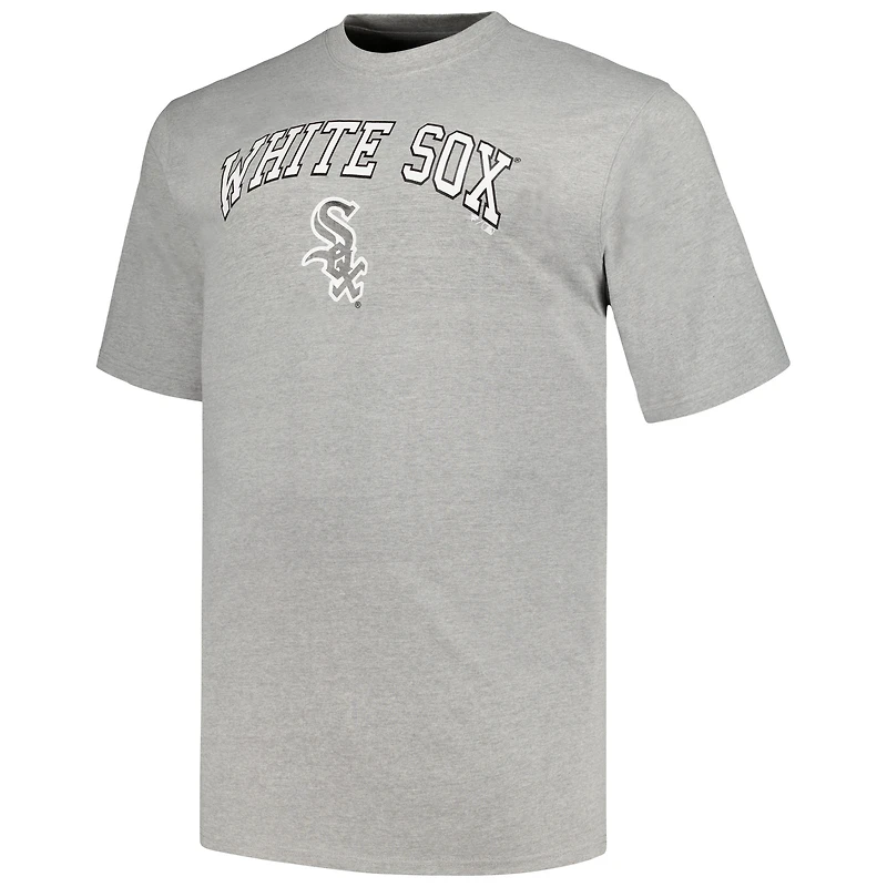 Men's Profile Black/Heather Gray Chicago White Sox Big & Tall T-Shirt Combo Pack