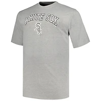 Men's Profile Black/Heather Gray Chicago White Sox Big & Tall T-Shirt Combo Pack