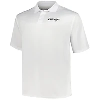 Ensemble de deux polos unis Profile Chicago White Sox pour hommes, noir/blanc