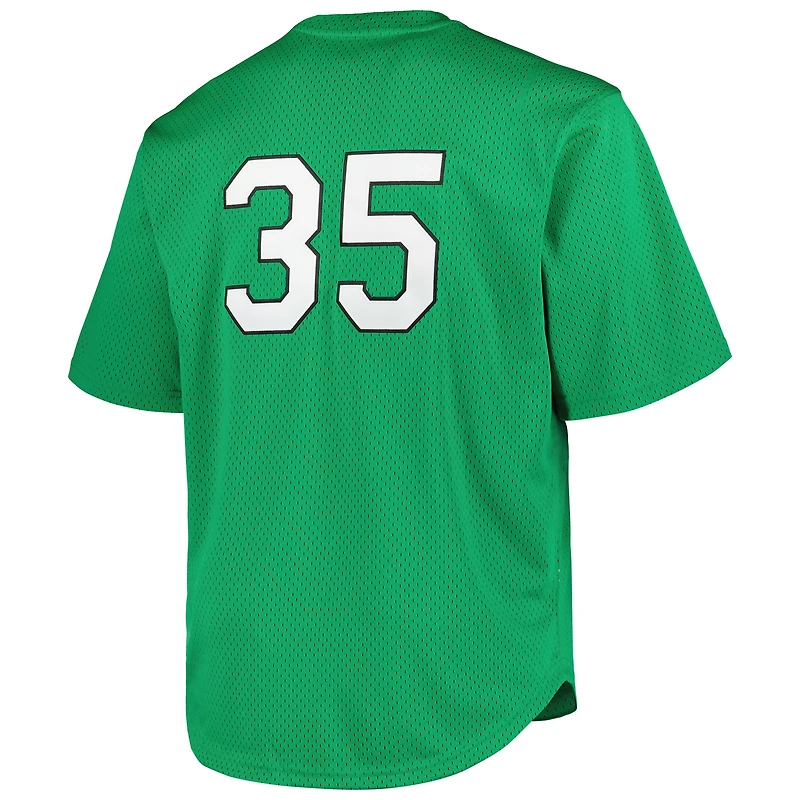Profil pour homme Frank Thomas Kelly Vert Chicago White Sox Big & Tall Cooperstown Collection Maillot d'entraînement au bâton en maille