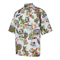 Men's Reyn Spooner White Chicago Sox Scenic Button-Up Shirt