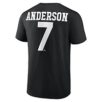 Men's Tim Anderson Black Chicago White Sox Player Icon T-Shirt