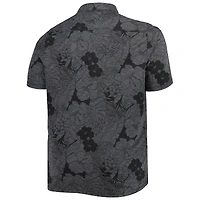 Men's Tommy Bahama Black Chicago White Sox Big & Tall Miramar Blooms Polo