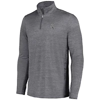 Men's Tommy Bahama Charcoal Chicago White Sox Delray IslandZone Half-Zip Top