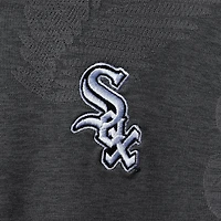 Polo pour homme Tommy Bahama Charcoal Chicago White Sox Palm Coast Delray Fond IslandZone Allover